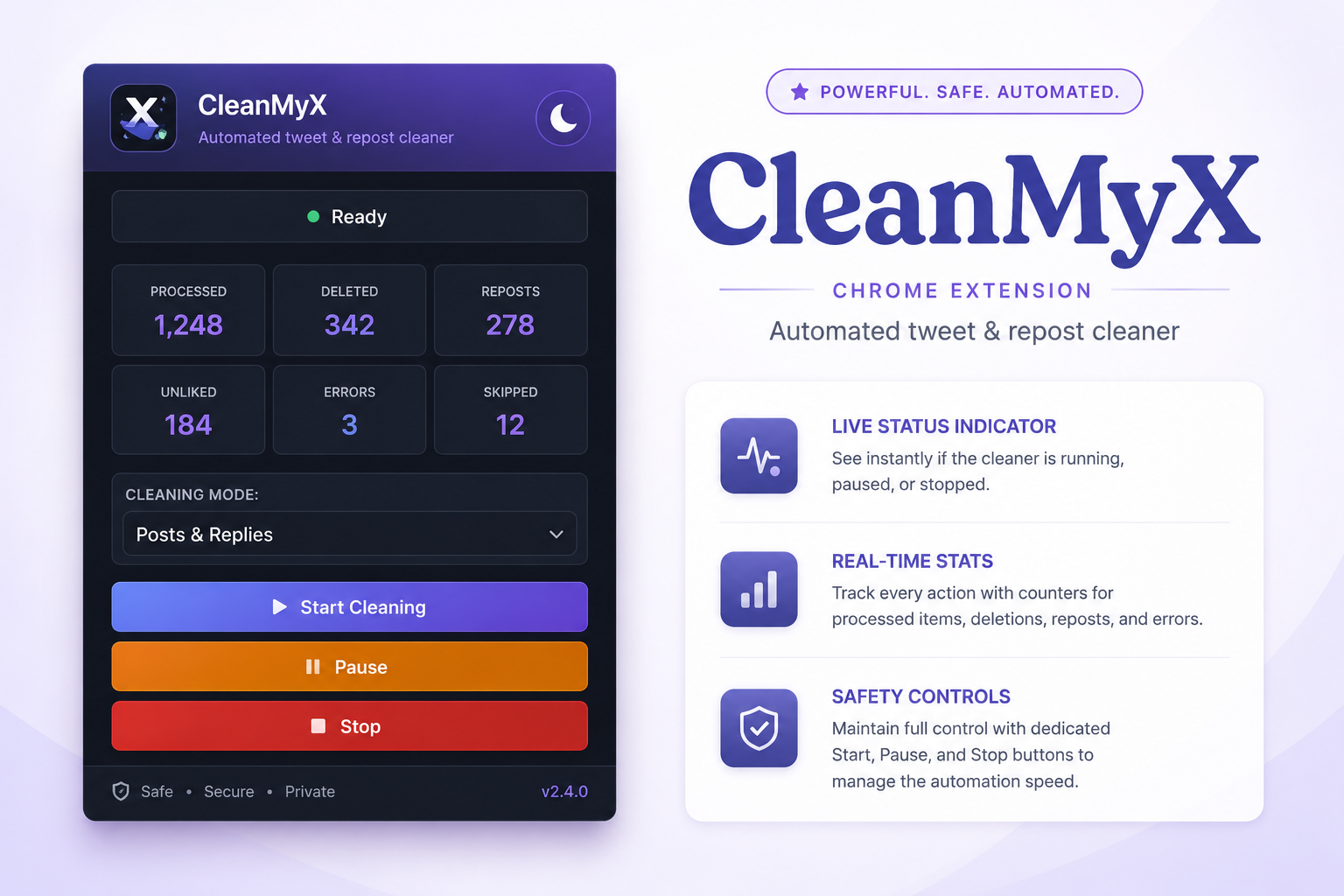 CleanMyX product overview visual